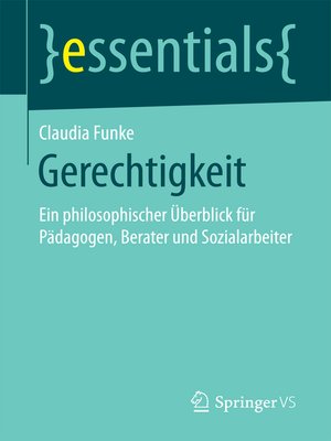 cover image of Gerechtigkeit